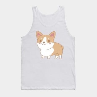 Kawaii Corgi Tank Top